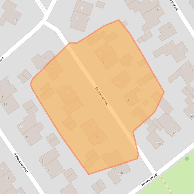 Kaart van postcodegebied 5671AG.