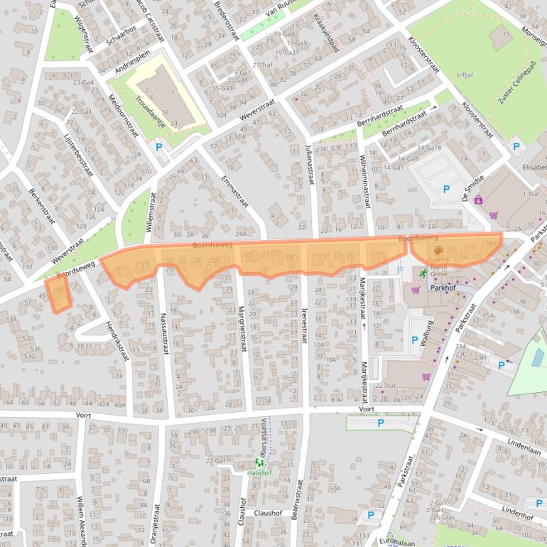 Kaart van postcodegebied 5671AP.