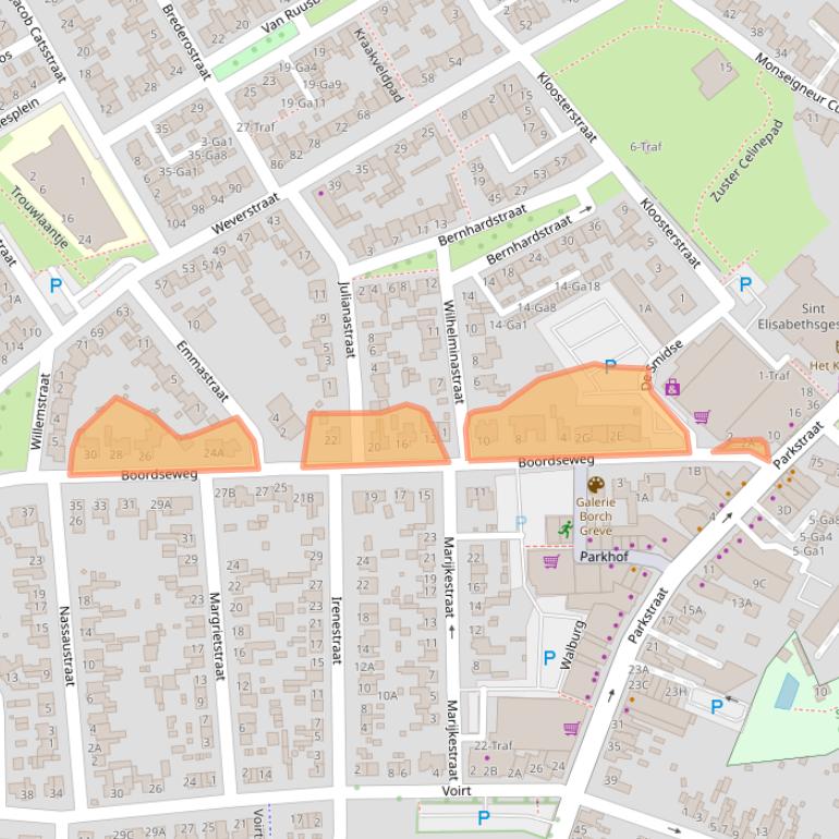 Kaart van postcodegebied 5671AS.