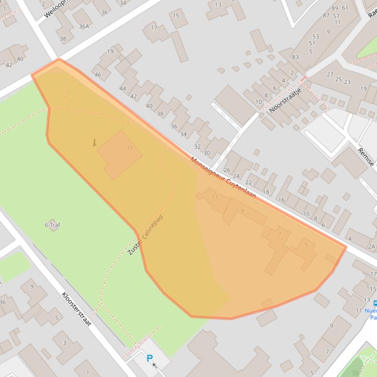 Kaart van postcodegebied 5671BJ.