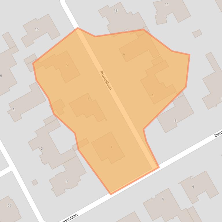 Kaart van postcodegebied 5671BV.