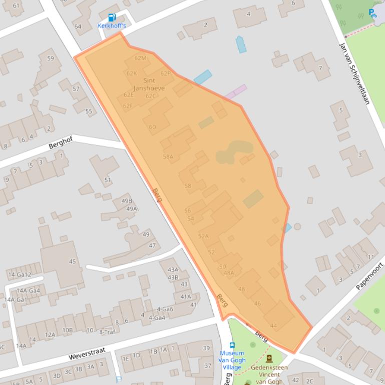 Kaart van postcodegebied 5671CD.