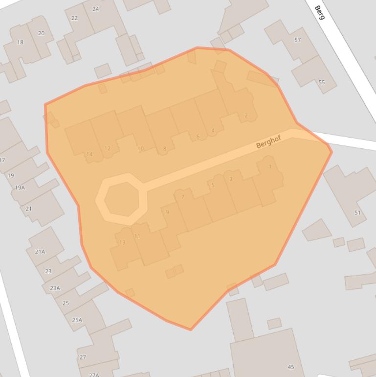 Kaart van postcodegebied 5671EH.