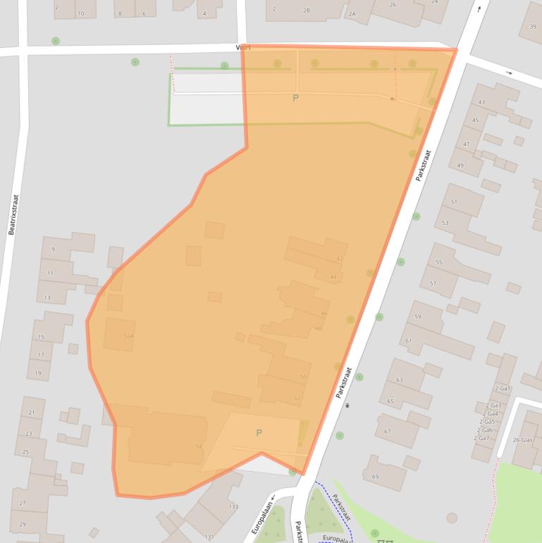 Kaart van postcodegebied 5671GH.