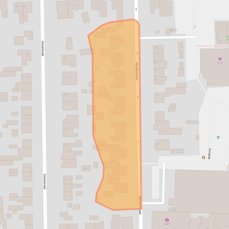 Kaart van postcodegebied 5671HK.