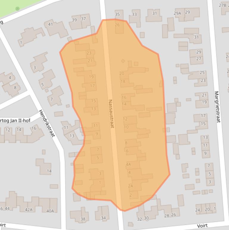 Kaart van postcodegebied 5671HS.