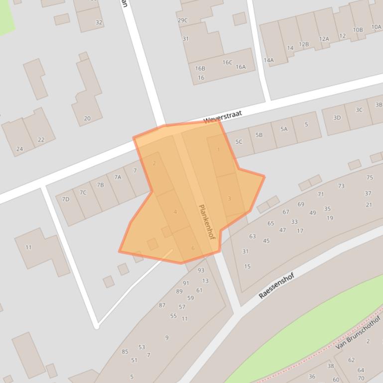 Kaart van postcodegebied 5671KD.