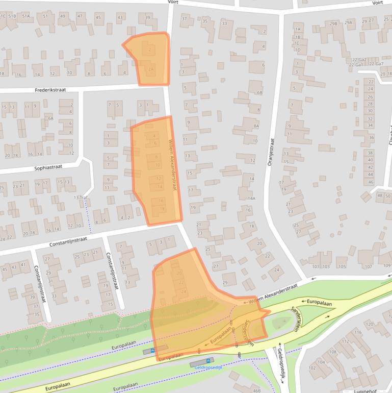 Kaart van postcodegebied 5671XB.