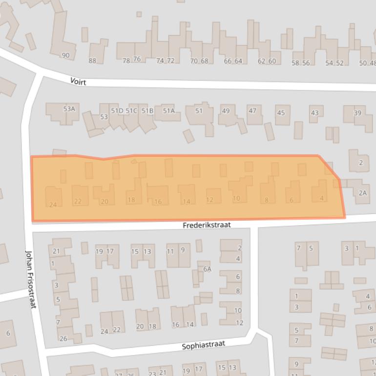 Kaart van postcodegebied 5671XH.