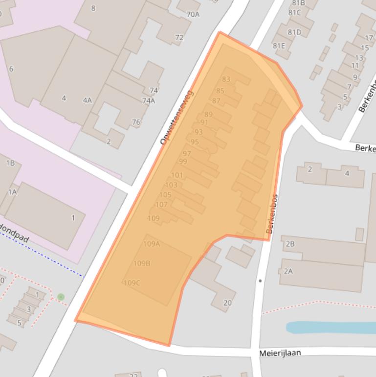 Kaart van postcodegebied 5672AH.