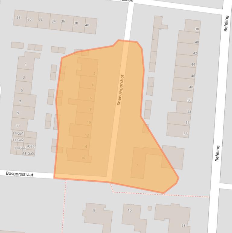 Kaart van postcodegebied 5672EV.