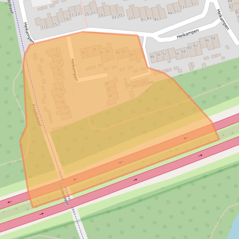 Kaart van postcodegebied 5672SM.