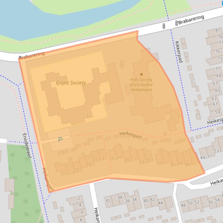 Kaart van postcodegebied 5672ST.