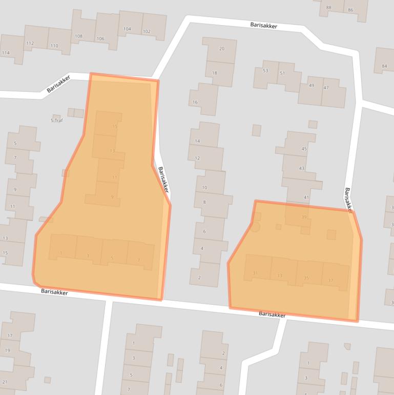 Kaart van postcodegebied 5672VA.