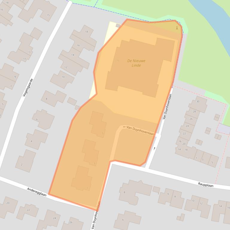 Kaart van postcodegebied 5673AP.