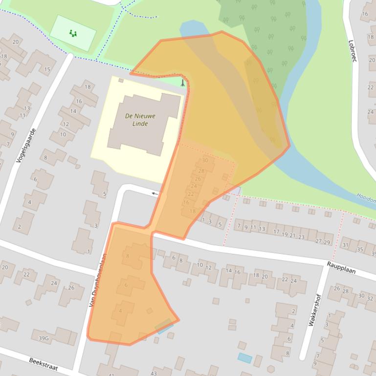 Kaart van postcodegebied 5673AR.