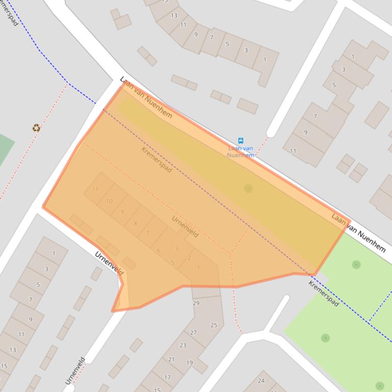 Kaart van postcodegebied 5673LK.