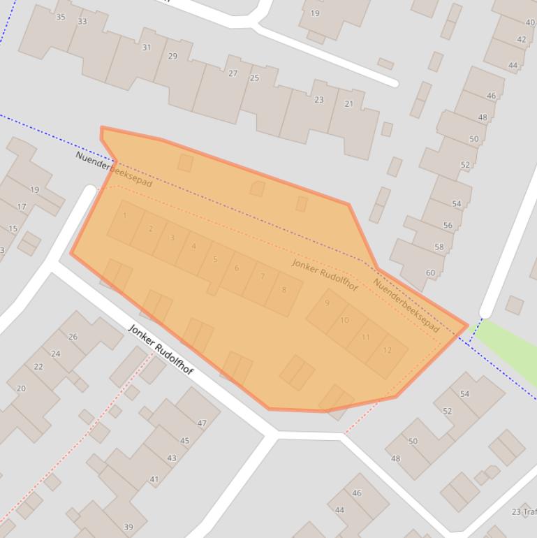 Kaart van postcodegebied 5673MB.