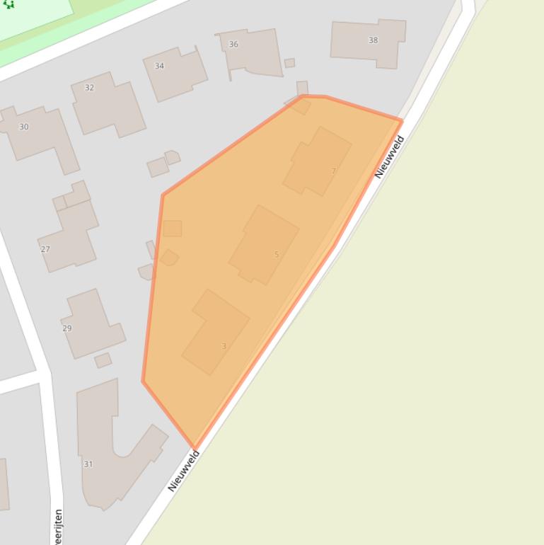 Kaart van postcodegebied 5673TM.