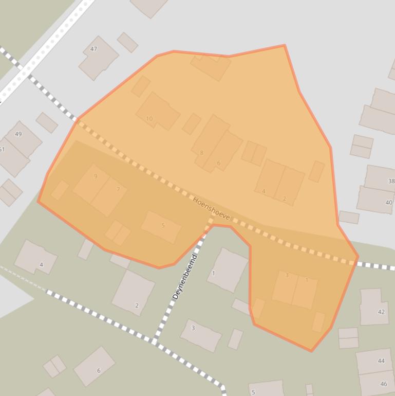 Kaart van postcodegebied 5674AL.