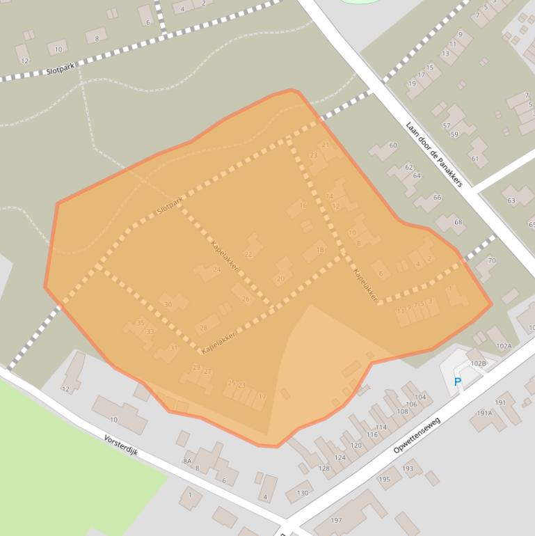 Kaart van postcodegebied 5674CG.