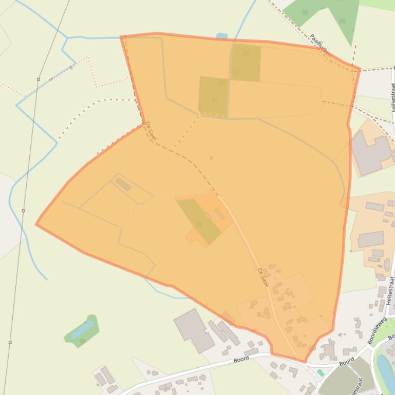 Kaart van postcodegebied 5674NG.