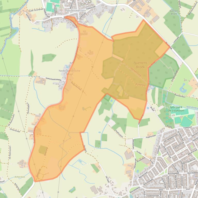 Kaart van postcodegebied 5674NJ.