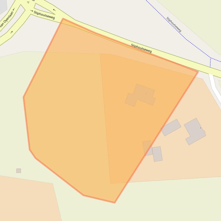 Kaart van postcodegebied 5674RM.