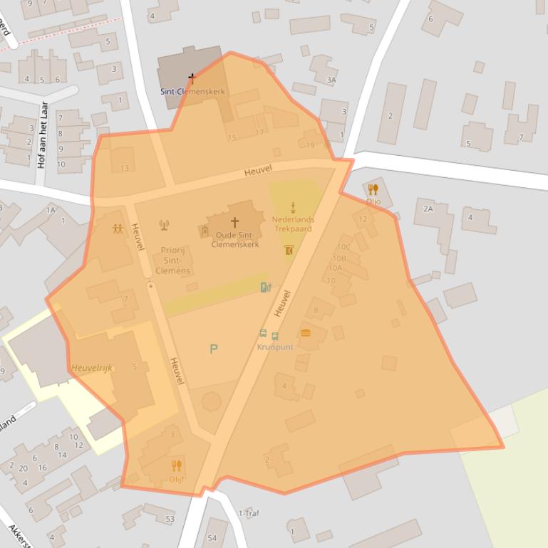 Kaart van postcodegebied 5674RR.