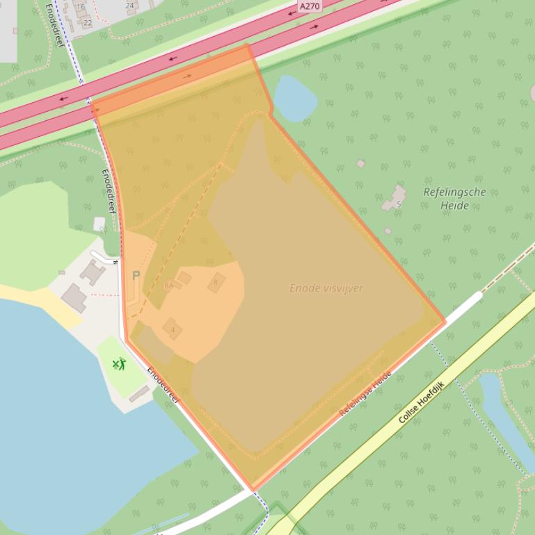 Kaart van postcodegebied 5674TG.