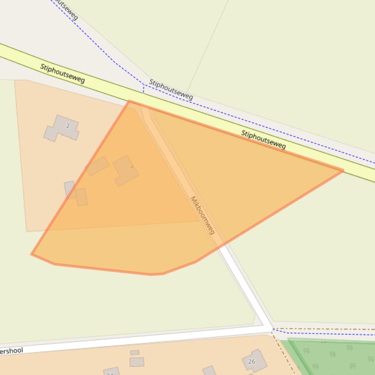 Kaart van postcodegebied 5674XG.