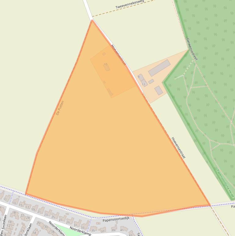 Kaart van postcodegebied 5674XK.