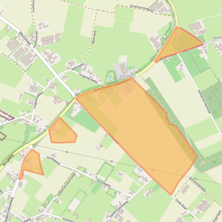 Kaart van postcodegebied 5681PL.