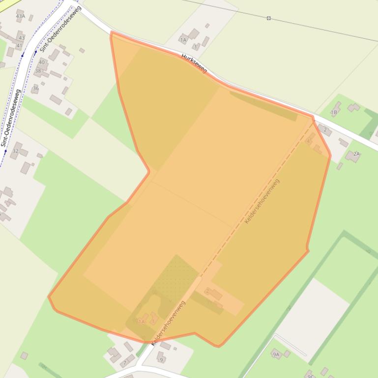 Kaart van postcodegebied 5681PR.