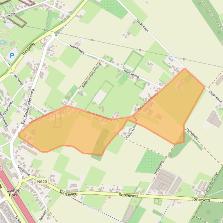 Kaart van postcodegebied 5681PX.