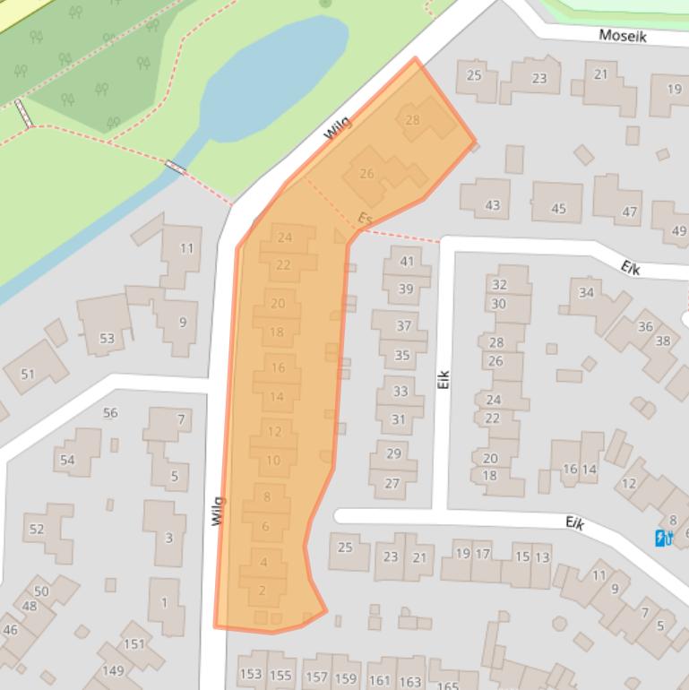 Kaart van postcodegebied 5682HA.