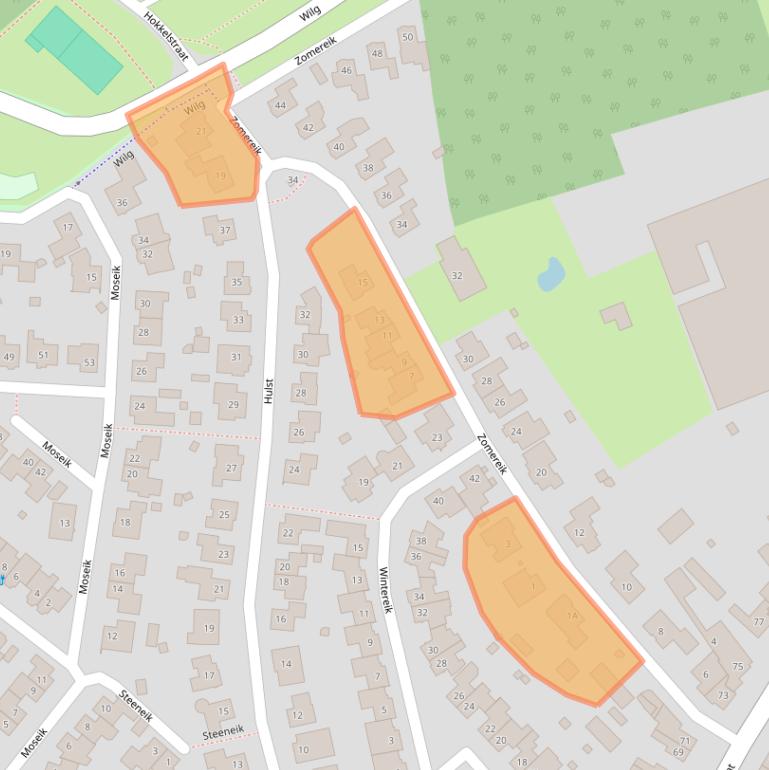 Kaart van postcodegebied 5682HD.