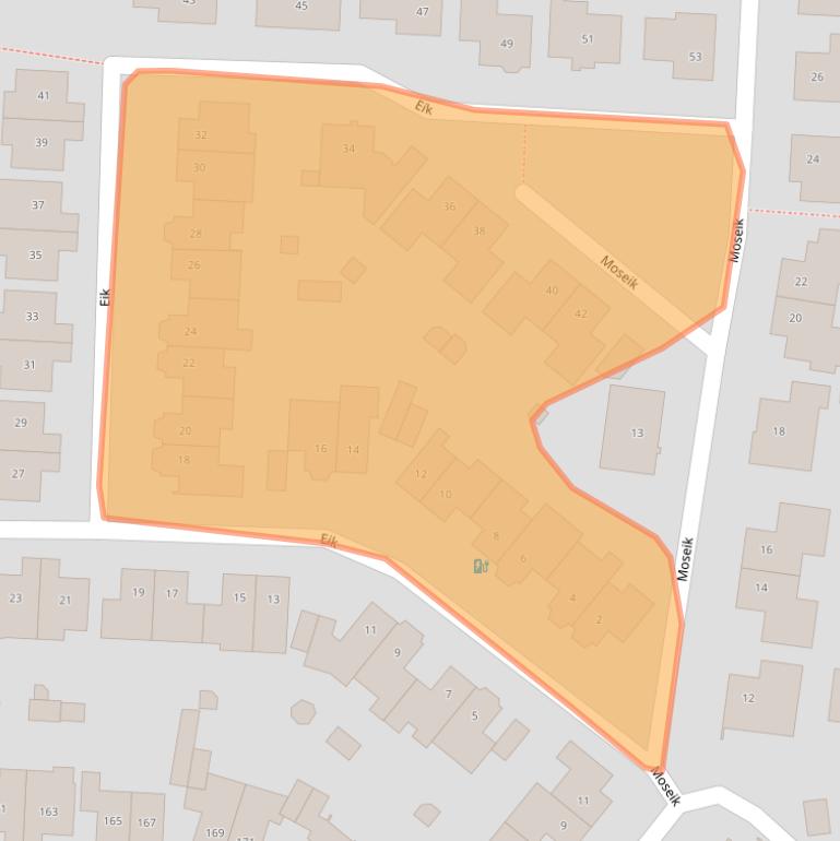 Kaart van postcodegebied 5682HG.