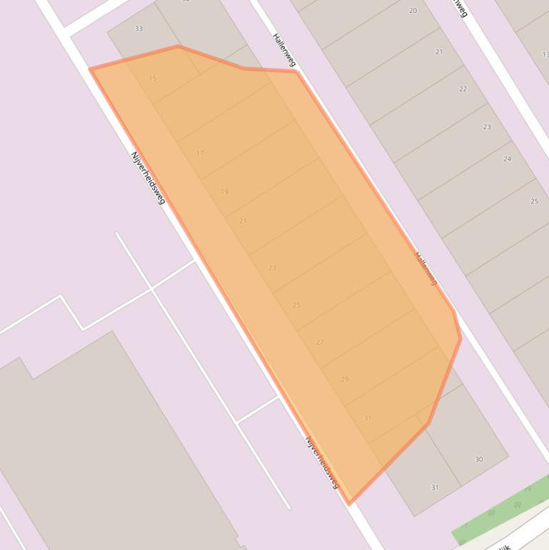 Kaart van postcodegebied 5683CJ.