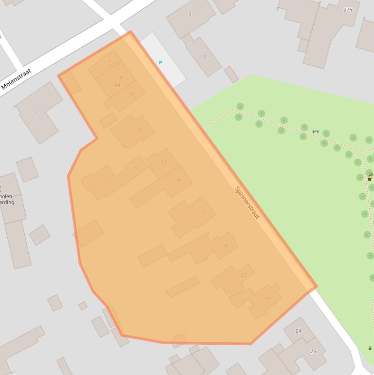 Kaart van postcodegebied 5683MK.