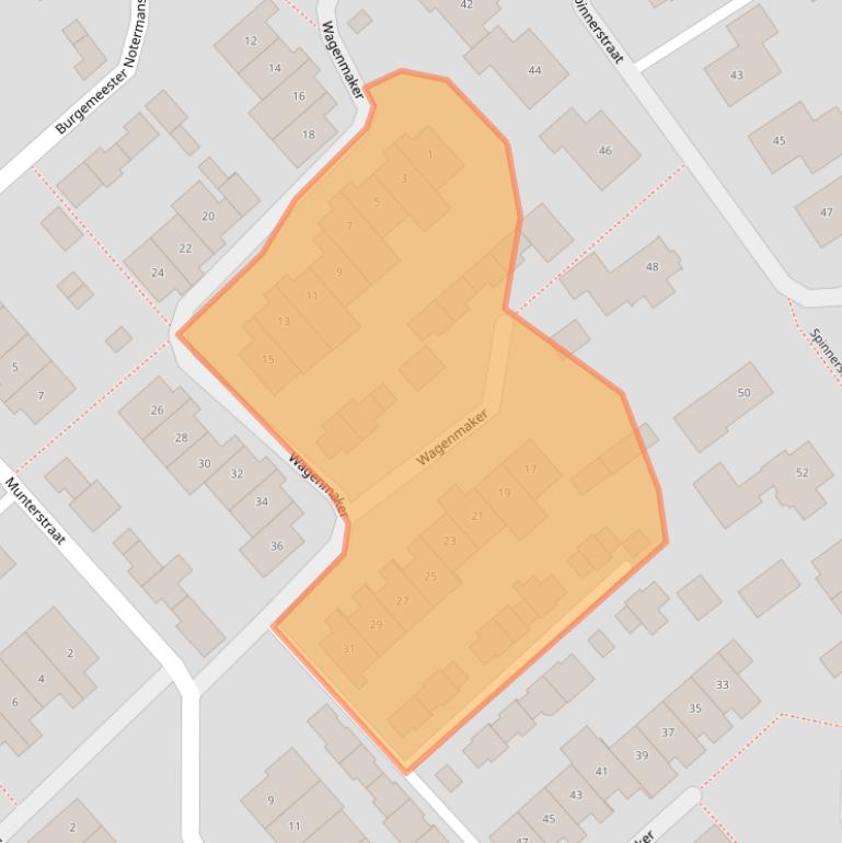 Kaart van postcodegebied 5683MT.
