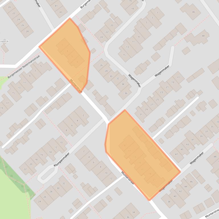 Kaart van postcodegebied 5683NA.