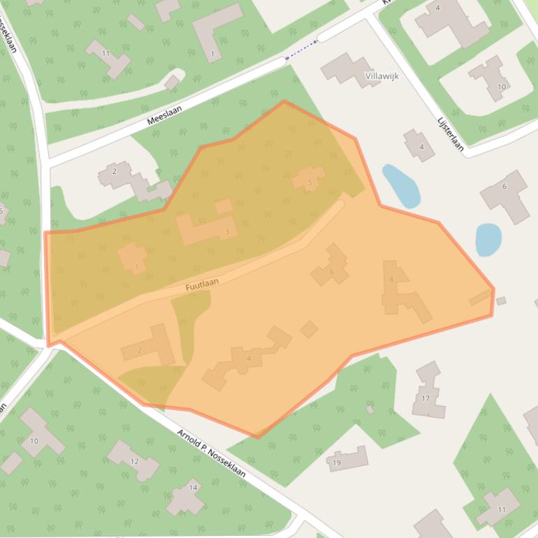 Kaart van postcodegebied 5683RD.