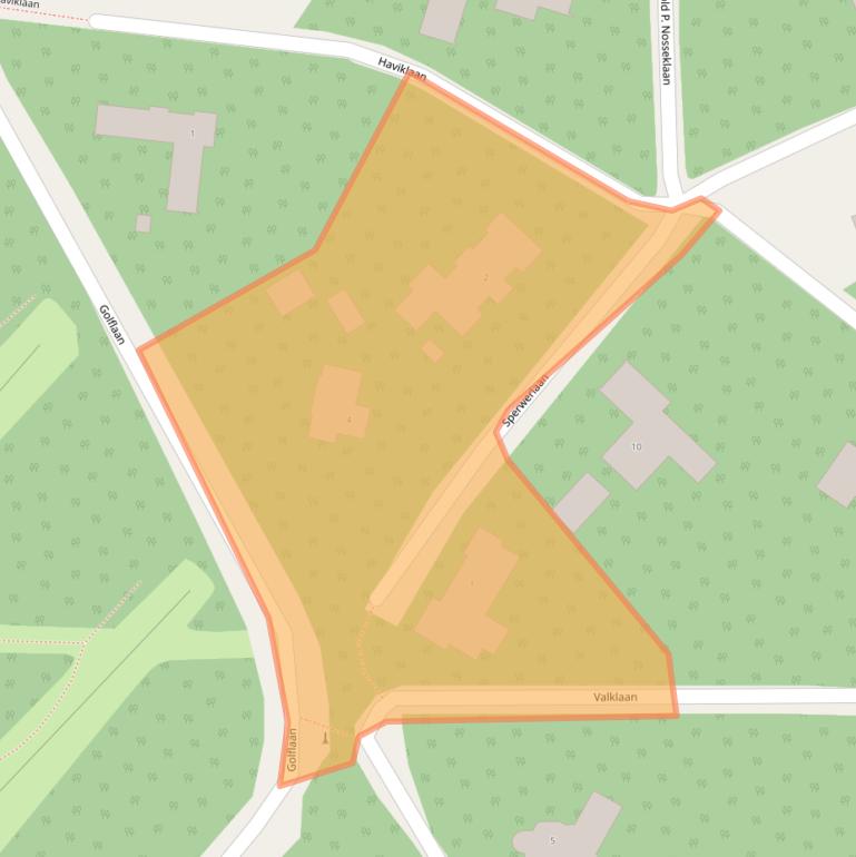 Kaart van postcodegebied 5683RR.