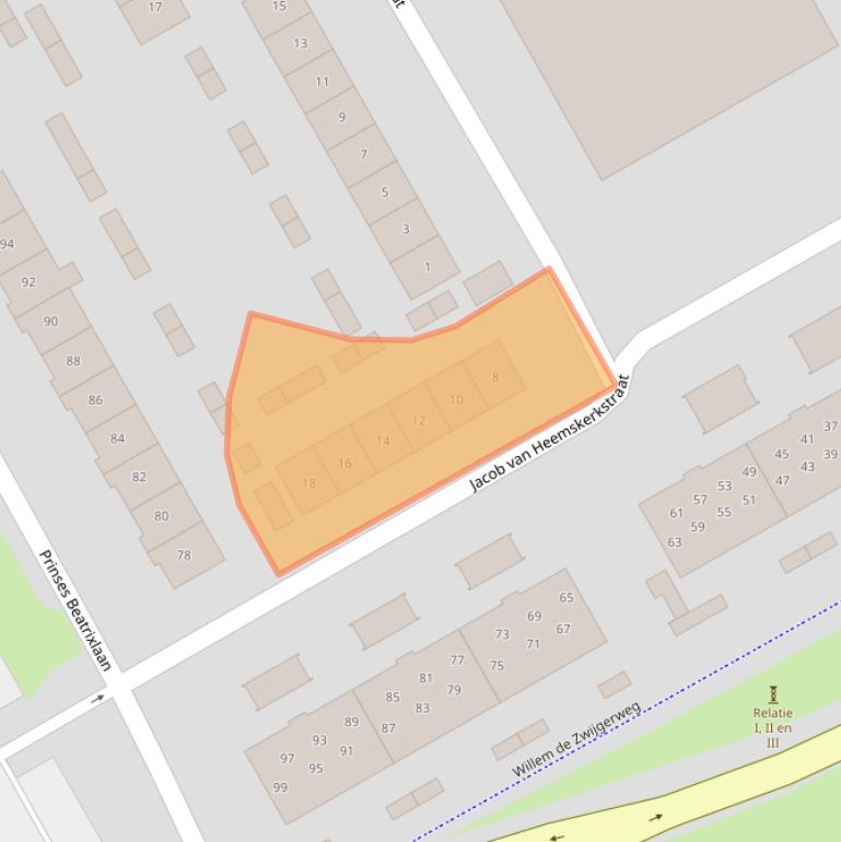 Kaart van postcodegebied 5684CL.