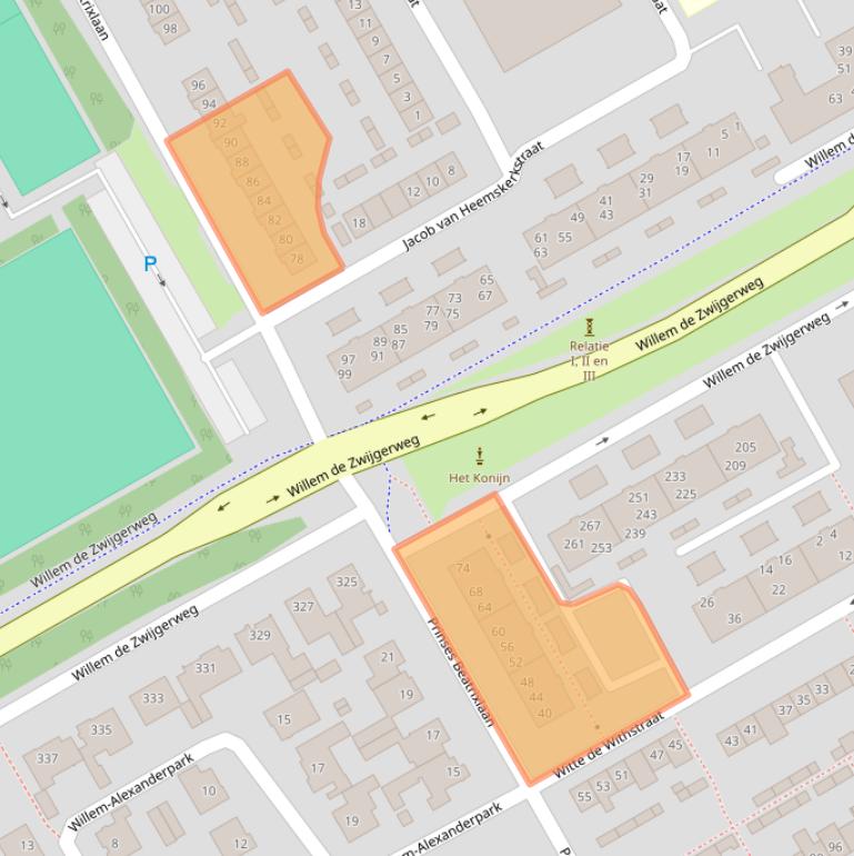 Kaart van postcodegebied 5684GL.