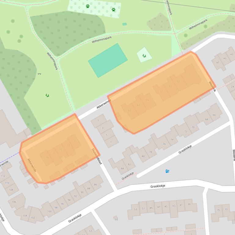 Kaart van postcodegebied 5684HH.