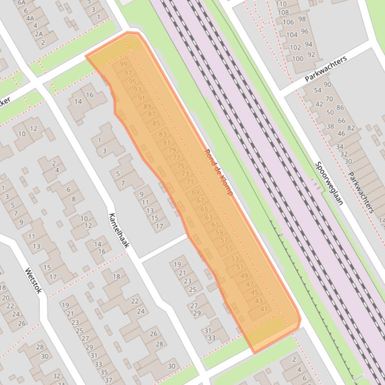 Kaart van postcodegebied 5684KA.