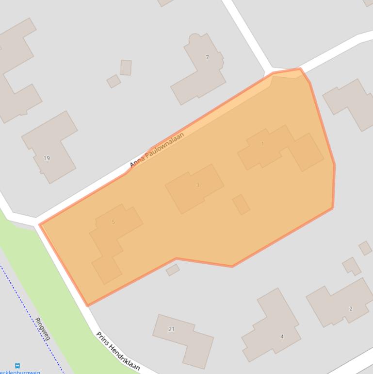 Kaart van postcodegebied 5684LA.