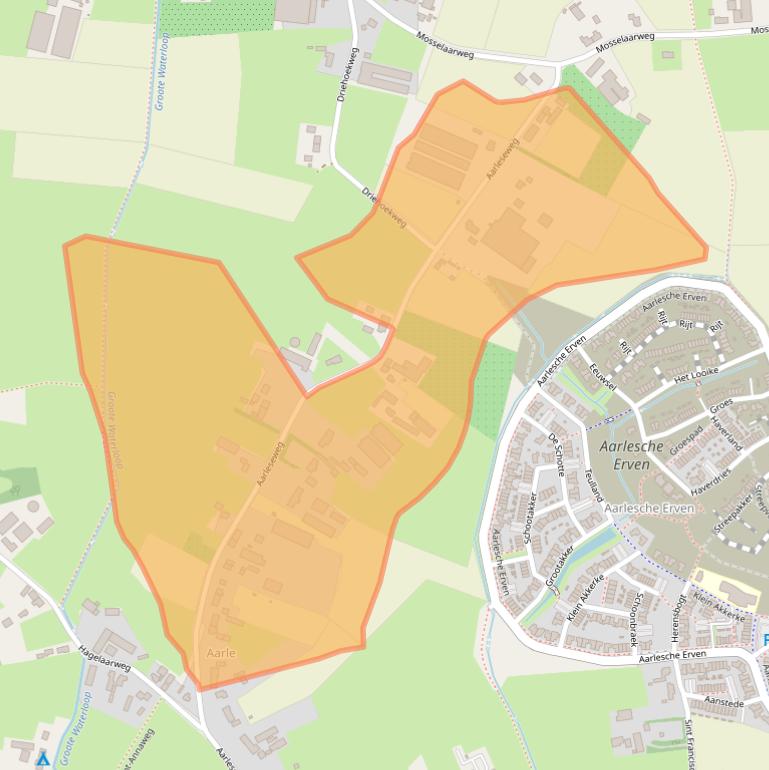 Kaart van postcodegebied 5684LN.